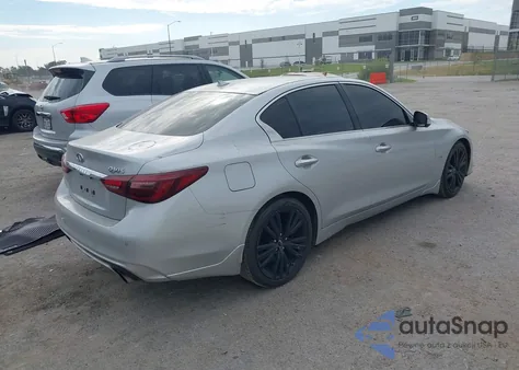 2018 Infiniti Q50 3.0T Sport из США, поврежденный, VIN JN1EV7APXJM351765